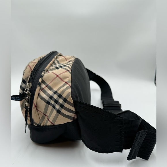 Burberry Blue Label -Authentic-Bumb / Waist Bag / Belt Bag Large - Picture 2 of 16